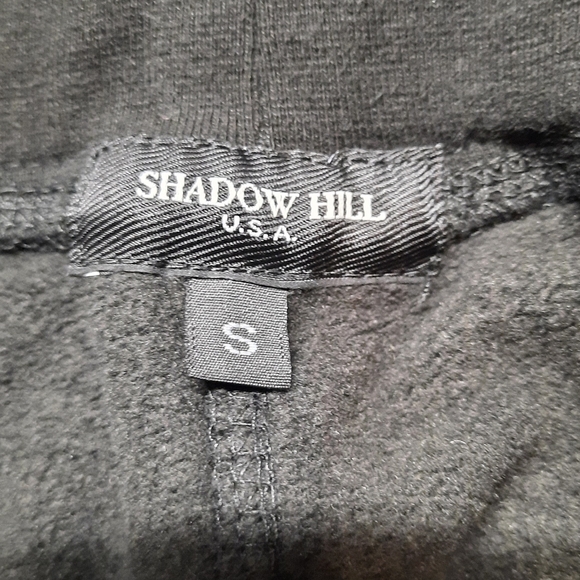 Shadow Hill Womens Black Sweatpants Orange Logo Size Small USA - Picture 5 of 7
